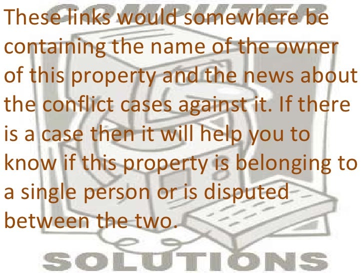 Learn about How to do property title search