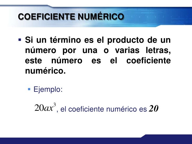 MATEMÁTICA 7 MO 2019: Conceptos del álgebra