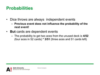 Game Analysis, lecture 1 | PPTX