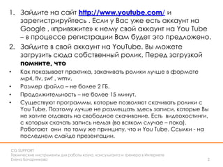 Как Разместить Видео На Сайте 1 | PPT