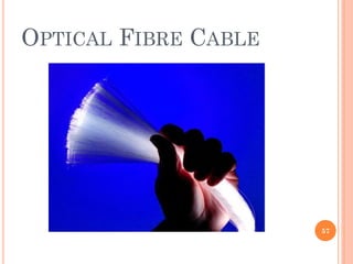 57
OPTICAL FIBRE CABLE
57
 