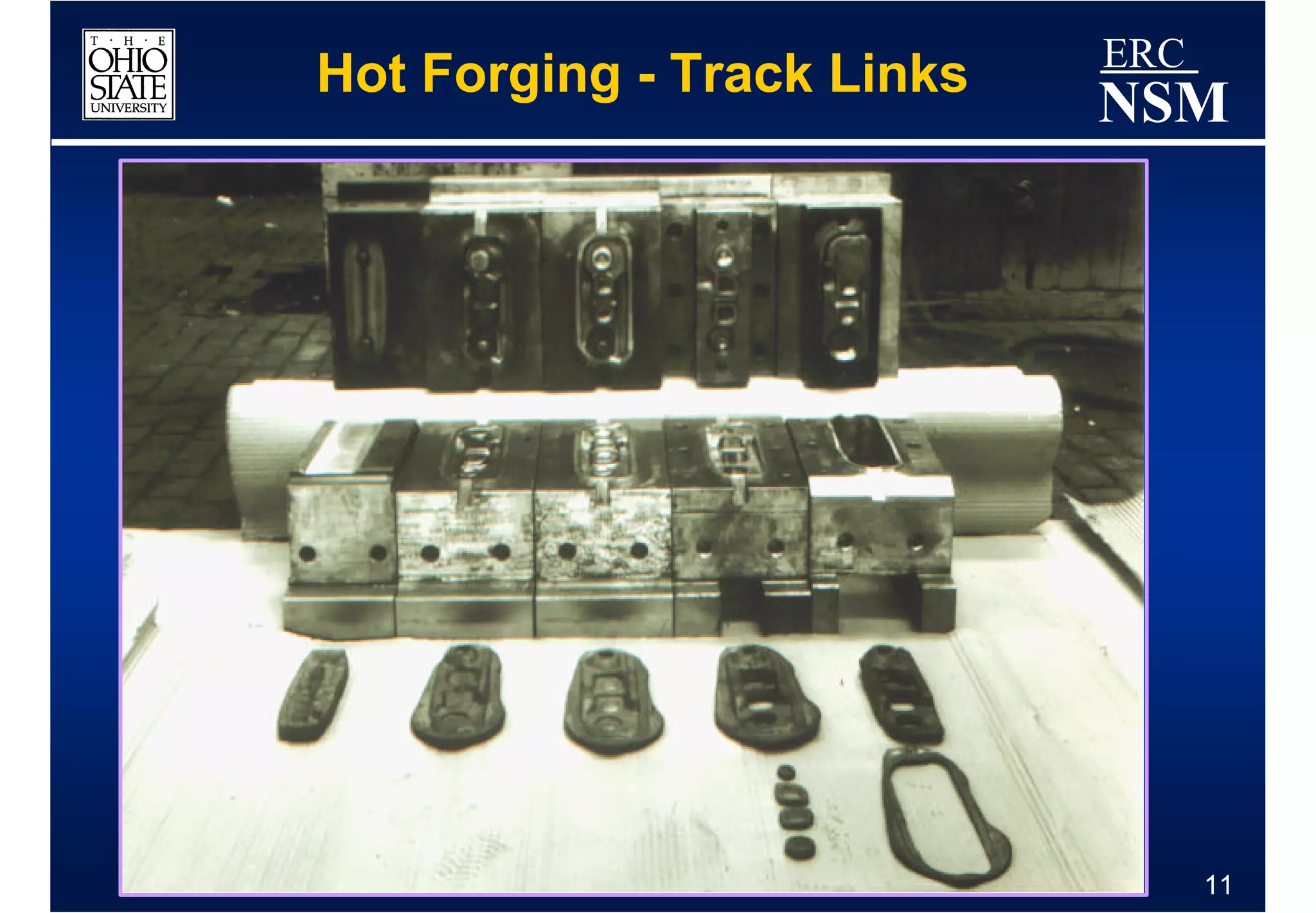 ERC
Hot Forging - Track Links
                            NSM




                                  11
 