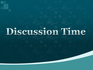 Discussion Time