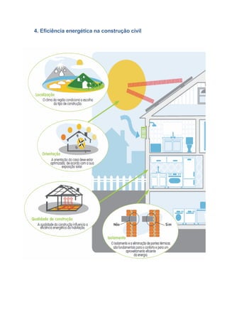 4. Eficiência energética na construção civil
 