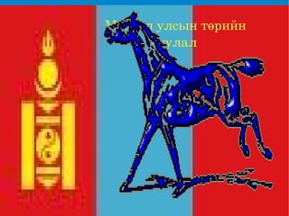 Монгол улсын төрийн дуулал   