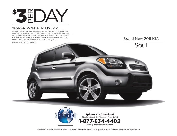 Spitzer Kia Cleveland Brand New 2011 Kia Soul