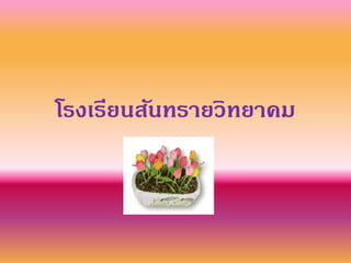 โรงเรียนสัȨรายวิทยาคม
 