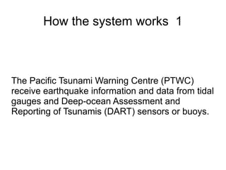 Tsunami warning centre kahan avasthit hai