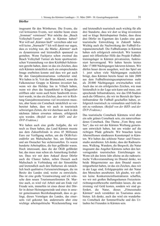 1. LTG-Sitzung am 31. März 2009