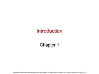 Introduction Chapter 1 