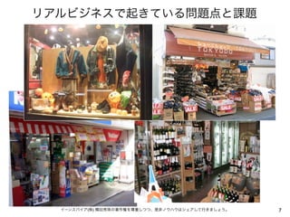 リアルビジネスで起きている問題点と課題




  イーンスパイア(株) 横田秀珠の著作権を尊重しつつ、是非ノウハウはシェアして行きましょう。   7
 