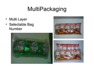 MultiPackaging Multi Layer Selectable Bag Number 