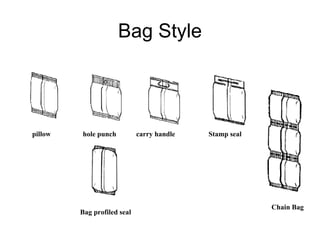 Bag Style pillow hole punch carry handle Stamp seal Chain Bag Bag profiled seal 