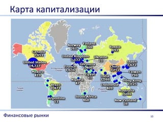 Карта капитализации




Финансовые рынки        10
 