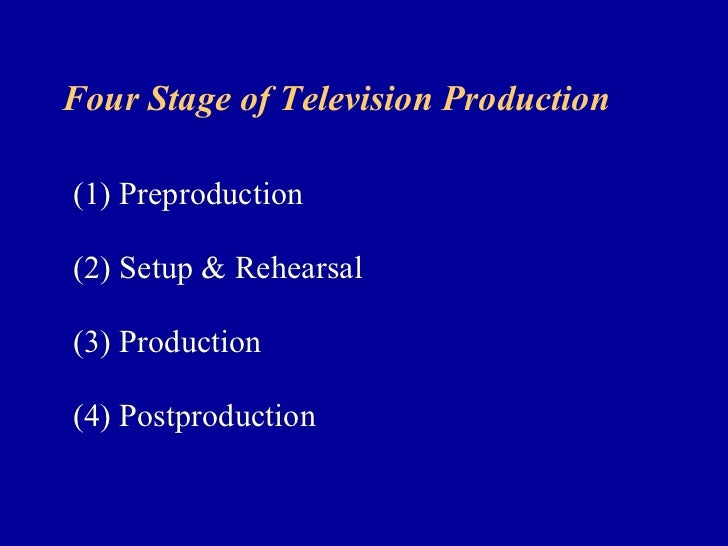 Introduction to TV Production