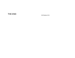 THE END   微軟Publisher 2010
 