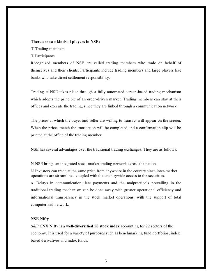 What hours does the NSE stock market operate?