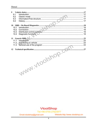 Autocom CDP Pro for Trucks user Manual | PDF