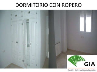DORMITORIO CON ROPERO
 