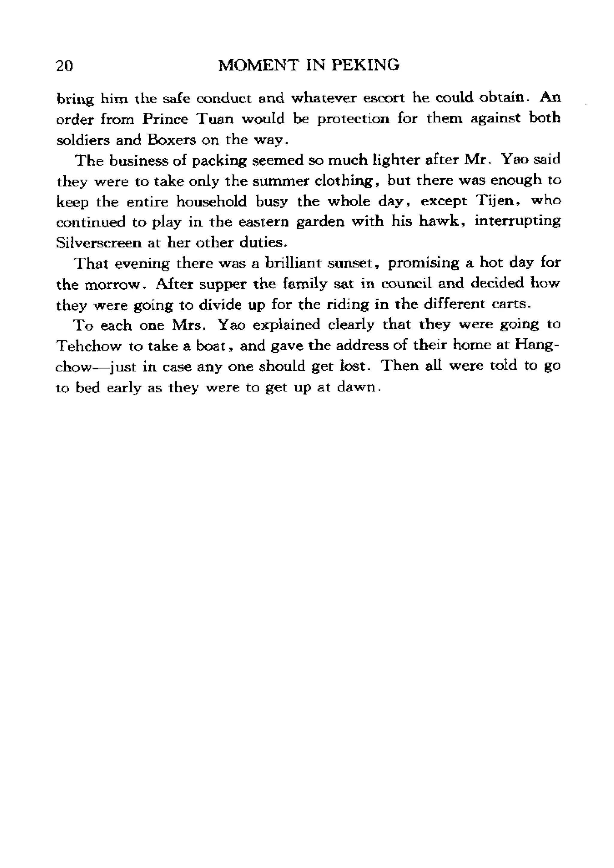 Moment in Peking part 1