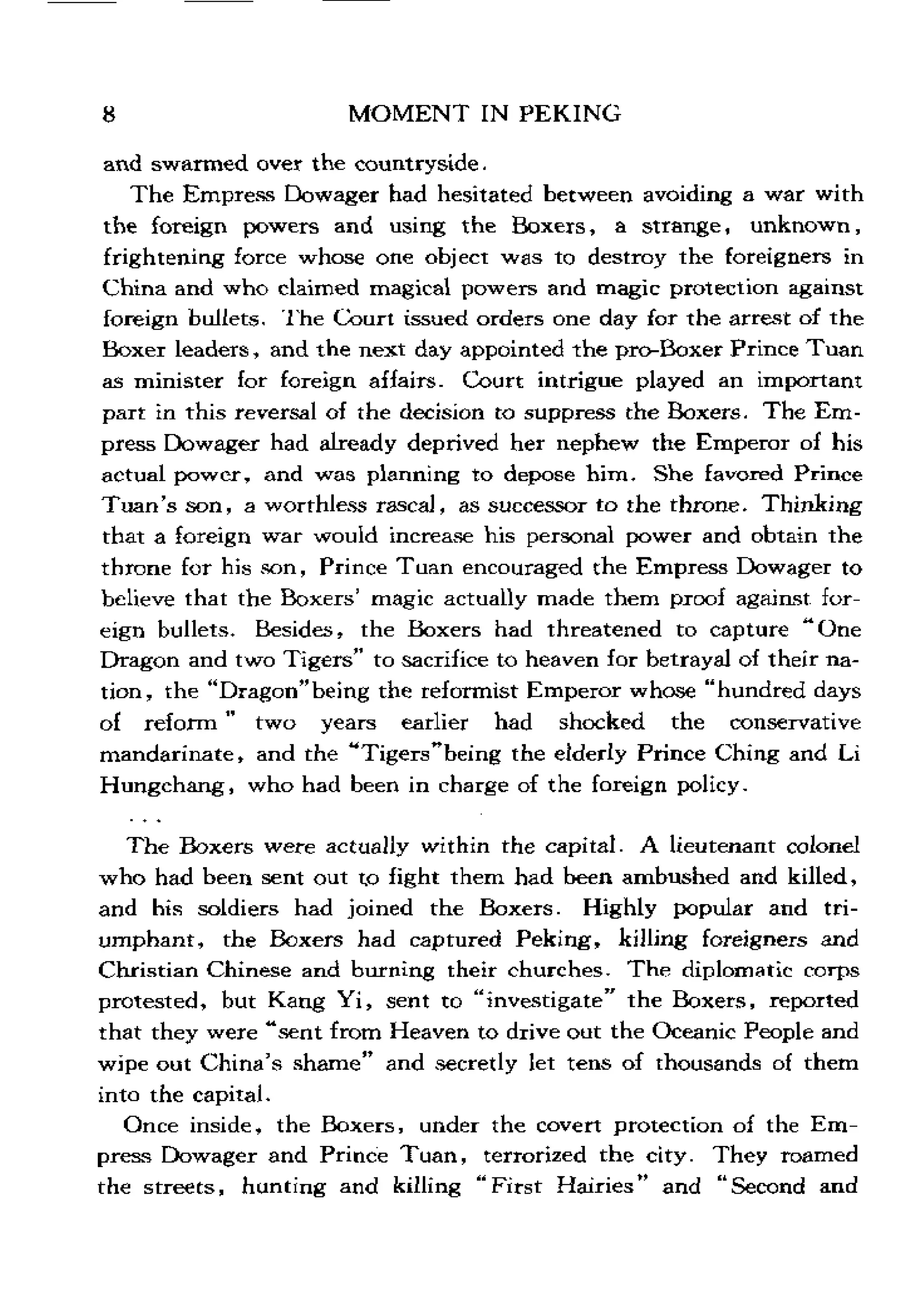 Moment in Peking part 1