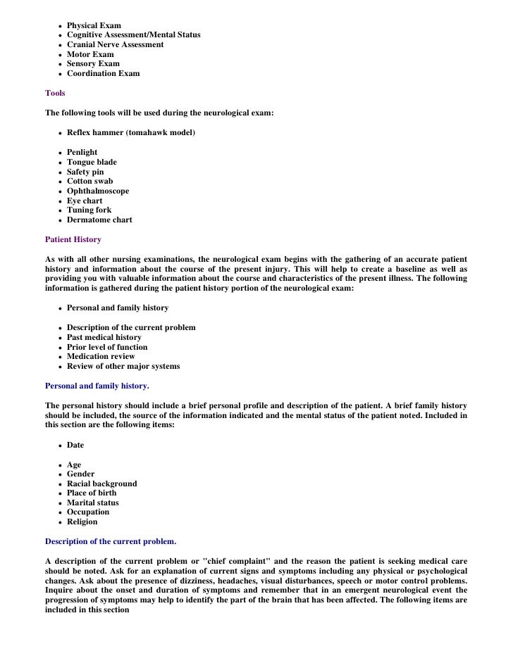 undergraduate downloads clinical neurological examination neurological examination chart