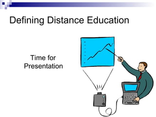 Defining Distance Education Time for Presentation 