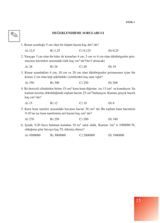 Madde ve Özellikleri -2