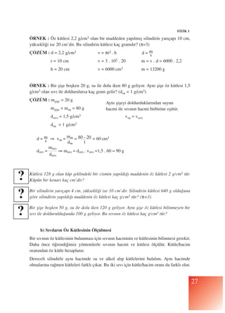 Madde ve Özellikleri -2