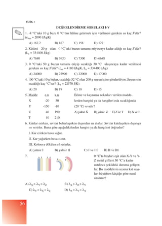 Madde ve Özellikleri -2