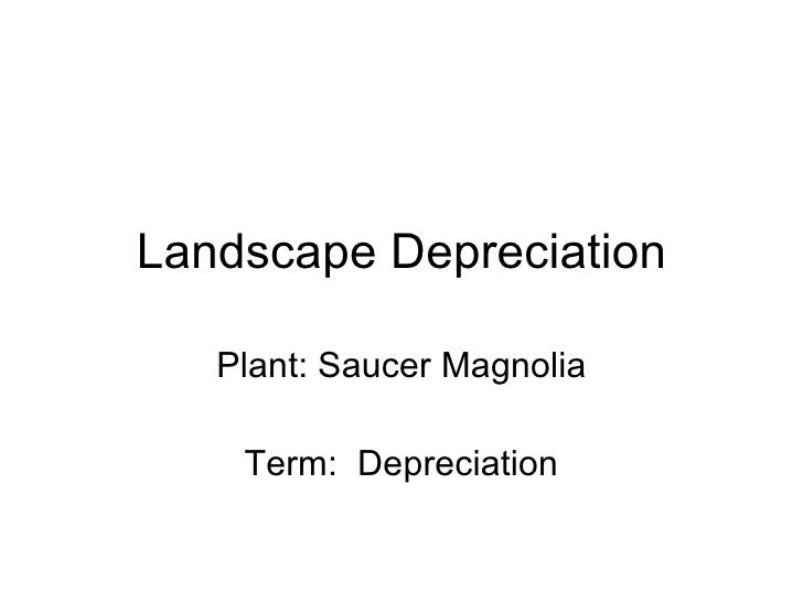 depreciation for equipment