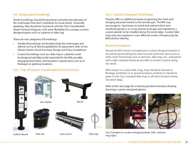Street Furniture Design Guidelines the junction bia streetscape master plan vision document Street Furniture Design Guidelines the junction bia streetscape master plan vision document