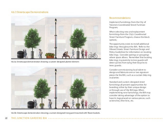 Street Furniture Design Guidelines the junction bia streetscape master plan vision document Street Furniture Design Guidelines the junction bia streetscape master plan vision document