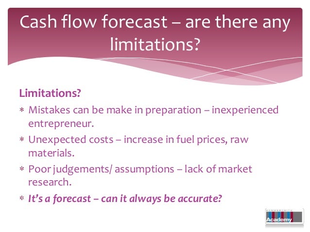 what is a cash flow forecast