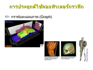 การประยุก ต์ใ ช้ค อมพิว เตอร์ก ราฟิก

กราฟและแผนภาพ (Graph)
 