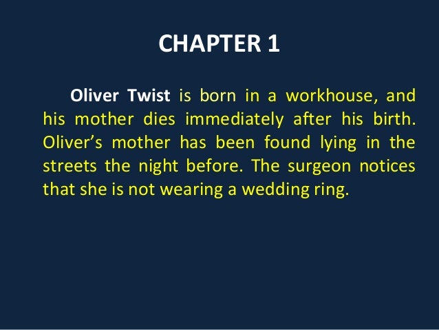 Essay Oliver Twist Chapter 8 Efetyzofu