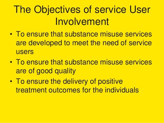 Service user involvement literature review