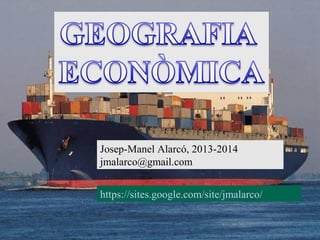 Josep-Manel Alarcó, 2013-2014
jmalarco@gmail.com
https://sites.google.com/site/jmalarco/
 