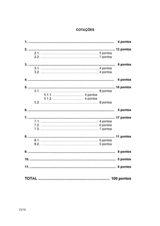 V.S.F.F.
23/13
Transporte
A transportar
11. Arrumaram-se três esferas iguais dentro de uma caixa cilíndrica (figura 1).
Como se pode observar no esquema (figura 2):
• a altura da caixa é igual ao triplo do diâmetro de uma esfera;
• o raio da base do cilindro é igual ao raio de uma esfera.
Figura 1 Figura 2
Mostra que:
O volume da caixa que não é ocupado pelas esferas é igual a metade do volume das três
esferas.
( : designa por o raio de uma esfera.)Nota 
FIM
 