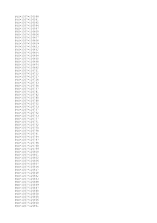 BVS-1307-126590
BVS-1307-126591
BVS-1307-126592
BVS-1307-126594
BVS-1307-126597
BVS-1307-126605
BVS-1307-126606
BVS-1307-126607
BVS-1307-126608
BVS-1307-126609
BVS-1307-126623
BVS-1307-126632
BVS-1307-126654
BVS-1307-126664
BVS-1307-126665
BVS-1307-126668
BVS-1307-126674
BVS-1307-126682
BVS-1307-126721
BVS-1307-126722
BVS-1307-126727
BVS-1307-126728
BVS-1307-126733
BVS-1307-126736
BVS-1307-126737
BVS-1307-126741
BVS-1307-126742
BVS-1307-126745
BVS-1307-126748
BVS-1307-126752
BVS-1307-126753
BVS-1307-126757
BVS-1307-126762
BVS-1307-126763
BVS-1307-126767
BVS-1307-126771
BVS-1307-126772
BVS-1307-126775
BVS-1307-126778
BVS-1307-126781
BVS-1307-126784
BVS-1307-126787
BVS-1307-126788
BVS-1307-126790
BVS-1307-126799
BVS-1307-126800
BVS-1307-126801
BVS-1307-126802
BVS-1307-126806
BVS-1307-126807
BVS-1307-126816
BVS-1307-126817
BVS-1307-126818
BVS-1307-126832
BVS-1307-126833
BVS-1307-126838
BVS-1307-126839
BVS-1307-126847
BVS-1307-126848
BVS-1307-126850
BVS-1307-126855
BVS-1307-126856
BVS-1307-126860
BVS-1307-126861
 