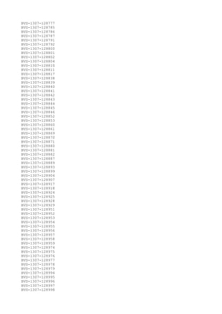 BVS-1307-128777
BVS-1307-128785
BVS-1307-128786
BVS-1307-128787
BVS-1307-128791
BVS-1307-128792
BVS-1307-128800
BVS-1307-128801
BVS-1307-128802
BVS-1307-128804
BVS-1307-128810
BVS-1307-128811
BVS-1307-128817
BVS-1307-128838
BVS-1307-128839
BVS-1307-128840
BVS-1307-128841
BVS-1307-128842
BVS-1307-128843
BVS-1307-128844
BVS-1307-128845
BVS-1307-128846
BVS-1307-128852
BVS-1307-128853
BVS-1307-128860
BVS-1307-128861
BVS-1307-128869
BVS-1307-128870
BVS-1307-128871
BVS-1307-128880
BVS-1307-128881
BVS-1307-128882
BVS-1307-128887
BVS-1307-128889
BVS-1307-128893
BVS-1307-128899
BVS-1307-128904
BVS-1307-128907
BVS-1307-128917
BVS-1307-128918
BVS-1307-128924
BVS-1307-128925
BVS-1307-128928
BVS-1307-128929
BVS-1307-128951
BVS-1307-128952
BVS-1307-128953
BVS-1307-128954
BVS-1307-128955
BVS-1307-128956
BVS-1307-128957
BVS-1307-128958
BVS-1307-128959
BVS-1307-128974
BVS-1307-128975
BVS-1307-128976
BVS-1307-128977
BVS-1307-128978
BVS-1307-128979
BVS-1307-128994
BVS-1307-128995
BVS-1307-128996
BVS-1307-128997
BVS-1307-128998
 