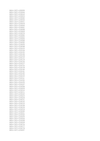 BVS-1307-128999
BVS-1307-129006
BVS-1307-129010
BVS-1307-129023
BVS-1307-129040
BVS-1307-129050
BVS-1307-129051
BVS-1307-129059
BVS-1307-129060
BVS-1307-129061
BVS-1307-129068
BVS-1307-129069
BVS-1307-129070
BVS-1307-129082
BVS-1307-129083
BVS-1307-129084
BVS-1307-129088
BVS-1307-129092
BVS-1307-129093
BVS-1307-129098
BVS-1307-129103
BVS-1307-129104
BVS-1307-129105
BVS-1307-129106
BVS-1307-129109
BVS-1307-129115
BVS-1307-129119
BVS-1307-129126
BVS-1307-129127
BVS-1307-129133
BVS-1307-129139
BVS-1307-129140
BVS-1307-129141
BVS-1307-129145
BVS-1307-129155
BVS-1307-129157
BVS-1307-129161
BVS-1307-129162
BVS-1307-129163
BVS-1307-129167
BVS-1307-129208
BVS-1307-129209
BVS-1307-129210
BVS-1307-129211
BVS-1307-129222
BVS-1307-129223
BVS-1307-129224
BVS-1307-129231
BVS-1307-129232
BVS-1307-129233
BVS-1307-129238
BVS-1307-129239
BVS-1307-129259
BVS-1307-129260
BVS-1307-129261
BVS-1307-129262
BVS-1307-129263
BVS-1307-129264
BVS-1307-129268
BVS-1307-129269
BVS-1307-129276
BVS-1307-129277
BVS-1307-129278
BVS-1307-129287
 