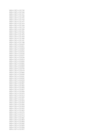 BVS-1307-131736
BVS-1307-131746
BVS-1307-131747
BVS-1307-131748
BVS-1307-131755
BVS-1307-131756
BVS-1307-131757
BVS-1307-131763
BVS-1307-131764
BVS-1307-131779
BVS-1307-131780
BVS-1307-131781
BVS-1307-131782
BVS-1307-131783
BVS-1307-131784
BVS-1307-131786
BVS-1307-131791
BVS-1307-131798
BVS-1307-131820
BVS-1307-131821
BVS-1307-131824
BVS-1307-131825
BVS-1307-131835
BVS-1307-131836
BVS-1307-131837
BVS-1307-131838
BVS-1307-131853
BVS-1307-131860
BVS-1307-131862
BVS-1307-131864
BVS-1307-131865
BVS-1307-131878
BVS-1307-131879
BVS-1307-131880
BVS-1307-131890
BVS-1307-131891
BVS-1307-131892
BVS-1307-131893
BVS-1307-131900
BVS-1307-131901
BVS-1307-131902
BVS-1307-131906
BVS-1307-131907
BVS-1307-131908
BVS-1307-131910
BVS-1307-131913
BVS-1307-131920
BVS-1307-131921
BVS-1307-131924
BVS-1307-131925
BVS-1307-131940
BVS-1307-131954
BVS-1307-131955
BVS-1307-131963
BVS-1307-131970
BVS-1307-131973
BVS-1307-131974
BVS-1307-131982
BVS-1307-131983
BVS-1307-131984
BVS-1307-131992
BVS-1307-131993
BVS-1307-131994
BVS-1307-131997
 