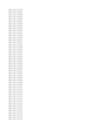 BVS-1307-133424
BVS-1307-133432
BVS-1307-133433
BVS-1307-133496
BVS-1307-133497
BVS-1307-133498
BVS-1307-133504
BVS-1307-133507
BVS-1307-133508
BVS-1307-133524
BVS-1307-133525
BVS-1307-133526
BVS-1307-133530
BVS-1307-133531
BVS-1307-133532
BVS-1307-133538
BVS-1307-133539
BVS-1307-133561
BVS-1307-133572
BVS-1307-133573
BVS-1307-133587
BVS-1307-133588
BVS-1307-133594
BVS-1307-133595
BVS-1307-133622
BVS-1307-133623
BVS-1307-133627
BVS-1307-133628
BVS-1307-133629
BVS-1307-133647
BVS-1307-133648
BVS-1307-133649
BVS-1307-133658
BVS-1307-133659
BVS-1307-133660
BVS-1307-133677
BVS-1307-133680
BVS-1307-133681
BVS-1307-133683
BVS-1307-133684
BVS-1307-133687
BVS-1307-133688
BVS-1307-133689
BVS-1307-133690
BVS-1307-133701
BVS-1307-133705
BVS-1307-133709
BVS-1307-133710
BVS-1307-133712
BVS-1307-133715
BVS-1307-133716
BVS-1307-133719
BVS-1307-133723
BVS-1307-133724
BVS-1307-133727
BVS-1307-133728
BVS-1307-133731
BVS-1307-133732
BVS-1307-133741
BVS-1307-133742
BVS-1307-133743
BVS-1307-133754
BVS-1307-133755
BVS-1307-133758
 