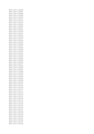 BVS-1307-134986
BVS-1307-134987
BVS-1307-134988
BVS-1307-134999
BVS-1307-135000
BVS-1307-135001
BVS-1307-135013
BVS-1307-135014
BVS-1307-135015
BVS-1307-135020
BVS-1307-135021
BVS-1307-135022
BVS-1307-135030
BVS-1307-135031
BVS-1307-135032
BVS-1307-135036
BVS-1307-135037
BVS-1307-135038
BVS-1307-135045
BVS-1307-135046
BVS-1307-135047
BVS-1307-135048
BVS-1307-135049
BVS-1307-135050
BVS-1307-135055
BVS-1307-135056
BVS-1307-135067
BVS-1307-135068
BVS-1307-135069
BVS-1307-135076
BVS-1307-135077
BVS-1307-135082
BVS-1307-135083
BVS-1307-135087
BVS-1307-135088
BVS-1307-135089
BVS-1307-135093
BVS-1307-135094
BVS-1307-135095
BVS-1307-135099
BVS-1307-135100
BVS-1307-135101
BVS-1307-135105
BVS-1307-135106
BVS-1307-135107
BVS-1307-135111
BVS-1307-135112
BVS-1307-135113
BVS-1307-135131
BVS-1307-135136
BVS-1307-135137
BVS-1307-135139
BVS-1307-135142
BVS-1307-135143
BVS-1307-135145
BVS-1307-135147
BVS-1307-135149
BVS-1307-135158
BVS-1307-135159
BVS-1307-135160
BVS-1307-135161
BVS-1307-135166
BVS-1307-135167
BVS-1307-135168
 