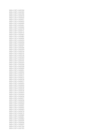 BVS-1307-140394
BVS-1307-140395
BVS-1307-140396
BVS-1307-140434
BVS-1307-140450
BVS-1307-140451
BVS-1307-140452
BVS-1307-140460
BVS-1307-140461
BVS-1307-140462
BVS-1307-140470
BVS-1307-140471
BVS-1307-140472
BVS-1307-140483
BVS-1307-140485
BVS-1307-140492
BVS-1307-140493
BVS-1307-140494
BVS-1307-140500
BVS-1307-140507
BVS-1307-140508
BVS-1307-140509
BVS-1307-140534
BVS-1307-140535
BVS-1307-140536
BVS-1307-140549
BVS-1307-140550
BVS-1307-140592
BVS-1307-140593
BVS-1307-140594
BVS-1307-140599
BVS-1307-140600
BVS-1307-140601
BVS-1307-140602
BVS-1307-140610
BVS-1307-140611
BVS-1307-140612
BVS-1307-140616
BVS-1307-140617
BVS-1307-140625
BVS-1307-140626
BVS-1307-140634
BVS-1307-140635
BVS-1307-140636
BVS-1307-140643
BVS-1307-140644
BVS-1307-140656
BVS-1307-140657
BVS-1307-140658
BVS-1307-140659
BVS-1307-140660
BVS-1307-140661
BVS-1307-140662
BVS-1307-140663
BVS-1307-140674
BVS-1307-140675
BVS-1307-140680
BVS-1307-140681
BVS-1307-140682
BVS-1307-140695
BVS-1307-140696
BVS-1307-140697
BVS-1307-140704
BVS-1307-140705
 
