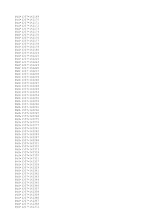 BVS-1307-142169
BVS-1307-142170
BVS-1307-142171
BVS-1307-142172
BVS-1307-142173
BVS-1307-142174
BVS-1307-142175
BVS-1307-142176
BVS-1307-142177
BVS-1307-142178
BVS-1307-142179
BVS-1307-142180
BVS-1307-142214
BVS-1307-142215
BVS-1307-142216
BVS-1307-142223
BVS-1307-142224
BVS-1307-142225
BVS-1307-142237
BVS-1307-142238
BVS-1307-142239
BVS-1307-142240
BVS-1307-142247
BVS-1307-142248
BVS-1307-142249
BVS-1307-142253
BVS-1307-142254
BVS-1307-142255
BVS-1307-142259
BVS-1307-142260
BVS-1307-142261
BVS-1307-142266
BVS-1307-142267
BVS-1307-142268
BVS-1307-142275
BVS-1307-142276
BVS-1307-142277
BVS-1307-142281
BVS-1307-142282
BVS-1307-142283
BVS-1307-142287
BVS-1307-142288
BVS-1307-142311
BVS-1307-142312
BVS-1307-142313
BVS-1307-142319
BVS-1307-142320
BVS-1307-142321
BVS-1307-142327
BVS-1307-142328
BVS-1307-142329
BVS-1307-142341
BVS-1307-142342
BVS-1307-142343
BVS-1307-142344
BVS-1307-142345
BVS-1307-142346
BVS-1307-142357
BVS-1307-142358
BVS-1307-142359
BVS-1307-142366
BVS-1307-142367
BVS-1307-142368
BVS-1307-142372
 