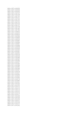 BVS-1307-142693
BVS-1307-142694
BVS-1307-142695
BVS-1307-142703
BVS-1307-142704
BVS-1307-142705
BVS-1307-142721
BVS-1307-142722
BVS-1307-142723
BVS-1307-142735
BVS-1307-142736
BVS-1307-142737
BVS-1307-142738
BVS-1307-142785
BVS-1307-142786
BVS-1307-142822
BVS-1307-142823
BVS-1307-142824
BVS-1307-142848
BVS-1307-142849
BVS-1307-142850
BVS-1307-142885
BVS-1307-142886
BVS-1307-142887
BVS-1307-142888
BVS-1307-142898
BVS-1307-142899
BVS-1307-142900
BVS-1307-142901
BVS-1307-142902
BVS-1307-142919
BVS-1307-142938
BVS-1307-142944
BVS-1307-142945
BVS-1307-142946
BVS-1307-142957
BVS-1307-142983
BVS-1307-142984
BVS-1307-142985
BVS-1307-142986
BVS-1307-142987
BVS-1307-143036
BVS-1307-143037
BVS-1307-143045
BVS-1307-143065
BVS-1307-143066
BVS-1307-143079
BVS-1307-143080
BVS-1307-143101
BVS-1307-143102
BVS-1307-143103
BVS-1307-143112
BVS-1307-143113
BVS-1307-143114
BVS-1307-143115
BVS-1307-143116
BVS-1307-143117
BVS-1307-143128
BVS-1307-143129
BVS-1307-143130
BVS-1307-143131
BVS-1307-143136
BVS-1307-143137
BVS-1307-143140
 