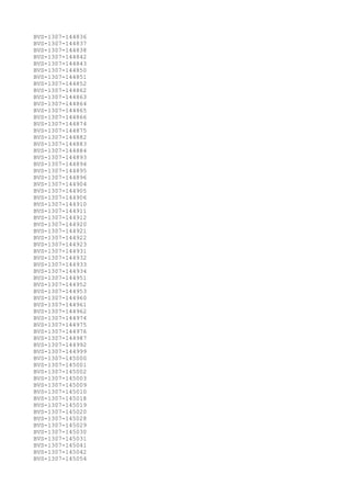 BVS-1307-144836
BVS-1307-144837
BVS-1307-144838
BVS-1307-144842
BVS-1307-144843
BVS-1307-144850
BVS-1307-144851
BVS-1307-144852
BVS-1307-144862
BVS-1307-144863
BVS-1307-144864
BVS-1307-144865
BVS-1307-144866
BVS-1307-144874
BVS-1307-144875
BVS-1307-144882
BVS-1307-144883
BVS-1307-144884
BVS-1307-144893
BVS-1307-144894
BVS-1307-144895
BVS-1307-144896
BVS-1307-144904
BVS-1307-144905
BVS-1307-144906
BVS-1307-144910
BVS-1307-144911
BVS-1307-144912
BVS-1307-144920
BVS-1307-144921
BVS-1307-144922
BVS-1307-144923
BVS-1307-144931
BVS-1307-144932
BVS-1307-144933
BVS-1307-144934
BVS-1307-144951
BVS-1307-144952
BVS-1307-144953
BVS-1307-144960
BVS-1307-144961
BVS-1307-144962
BVS-1307-144974
BVS-1307-144975
BVS-1307-144976
BVS-1307-144987
BVS-1307-144992
BVS-1307-144999
BVS-1307-145000
BVS-1307-145001
BVS-1307-145002
BVS-1307-145003
BVS-1307-145009
BVS-1307-145010
BVS-1307-145018
BVS-1307-145019
BVS-1307-145020
BVS-1307-145028
BVS-1307-145029
BVS-1307-145030
BVS-1307-145031
BVS-1307-145041
BVS-1307-145042
BVS-1307-145054
 