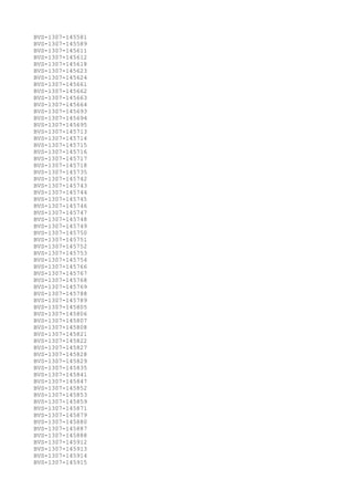 BVS-1307-145581
BVS-1307-145589
BVS-1307-145611
BVS-1307-145612
BVS-1307-145618
BVS-1307-145623
BVS-1307-145624
BVS-1307-145661
BVS-1307-145662
BVS-1307-145663
BVS-1307-145664
BVS-1307-145693
BVS-1307-145694
BVS-1307-145695
BVS-1307-145713
BVS-1307-145714
BVS-1307-145715
BVS-1307-145716
BVS-1307-145717
BVS-1307-145718
BVS-1307-145735
BVS-1307-145742
BVS-1307-145743
BVS-1307-145744
BVS-1307-145745
BVS-1307-145746
BVS-1307-145747
BVS-1307-145748
BVS-1307-145749
BVS-1307-145750
BVS-1307-145751
BVS-1307-145752
BVS-1307-145753
BVS-1307-145754
BVS-1307-145766
BVS-1307-145767
BVS-1307-145768
BVS-1307-145769
BVS-1307-145788
BVS-1307-145789
BVS-1307-145805
BVS-1307-145806
BVS-1307-145807
BVS-1307-145808
BVS-1307-145821
BVS-1307-145822
BVS-1307-145827
BVS-1307-145828
BVS-1307-145829
BVS-1307-145835
BVS-1307-145841
BVS-1307-145847
BVS-1307-145852
BVS-1307-145853
BVS-1307-145859
BVS-1307-145871
BVS-1307-145879
BVS-1307-145880
BVS-1307-145887
BVS-1307-145888
BVS-1307-145912
BVS-1307-145913
BVS-1307-145914
BVS-1307-145915
 